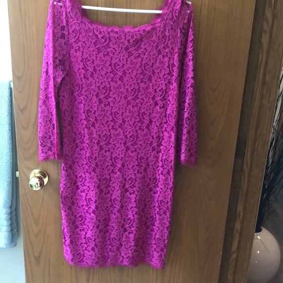 NWT Diane von Furstenberg 'Zarita' Lace Dress, Size 14 - Picture 11 of 12